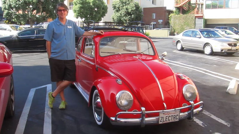 Illustration for article titled The Electric-Converted 1963 'Zelectric' VW Beetle Is A Charming EV
